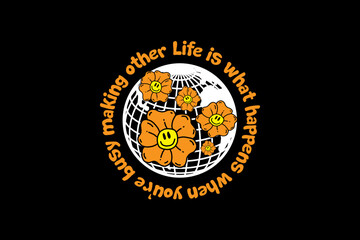 Editable ready to print  written text tshirt design