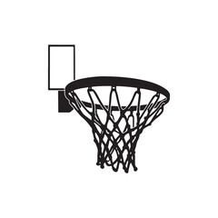 Basketball Scoring Hoop Modern Design.