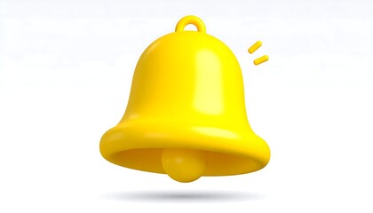 3D yellow bell icon (1)