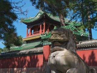 Architecture of Pule Temple in Chengde, Hebei, China