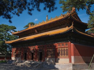 Naklejka premium Architecture of Pule Temple in Chengde, Hebei, China