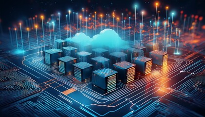 seamless integ n of cloud based data storage security and advanced technology solutions for enterprise wide digital transformation