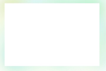 Soft pastel green and blue gradient border framing a white center, perfect for World Environment Day or International Day of Clean Air. Presentations, websites, or as a minimalistic design backdrop.