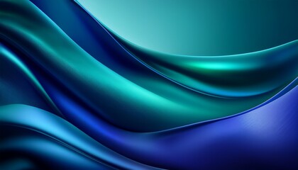 Fototapeta premium a luxurious gradient background featuring silky transitions from deep sapphire blue to rich emerald green creating a stunning and elegant atmosphere with a touch of glamour and depth