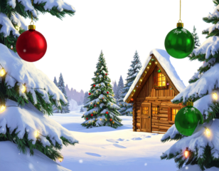 Christmas ans New Year seasonal social media background design in square with blank s (2)