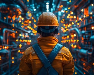 Cybersecurity expert safeguarding critical industrial infrastructure