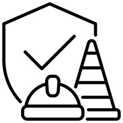 Safety Outline Icon