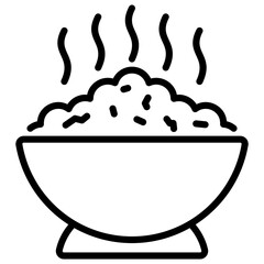 Food Outline Icon