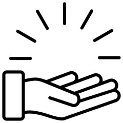 Support Outline Icon