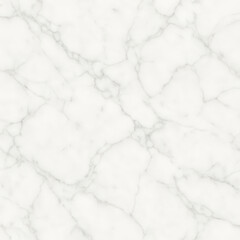 Fototapeta premium Photo of seamless white marble texture with gray veins, a luxurious natural stone pattern perfect for backgrounds, interior design, and architectural applications