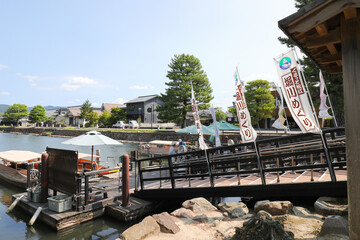 松江城_堀川めぐり