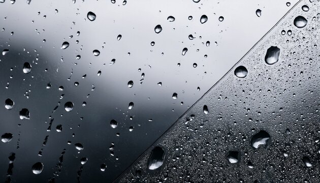 add a touch of realism with overlays of rain drizzles and water droplets on a blank background for your copy space image