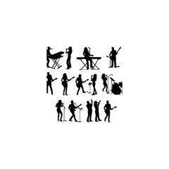 
Jazz musician band 