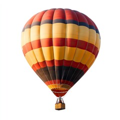 Fototapeta premium Photo of hot air balloon Isolated on white background