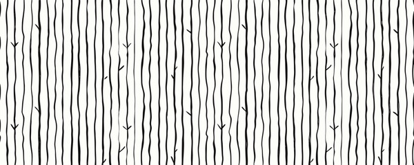 Black and White Birch Tree Bark Seamless Pattern