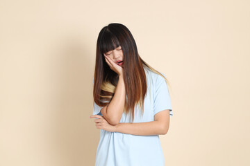 Obraz premium 20s Asian Woman in casual clothes