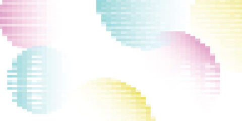 Colorful abstract background overlap layer on bright space with circles effect decoration. Modern graphic design element multicolor style concept for web banner, art, flyer, card, or brochure cover