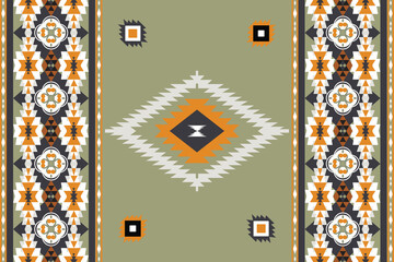 traditional turkish carpet Seamless Ikat ethnic patterns in horizontal stripes, perfect for textile, fashion design, fabric printing, and home decor. Inspired by traditional weaving with modern color 