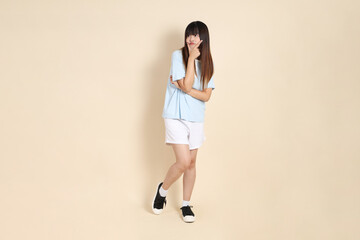 20s Asian Woman in casual clothes