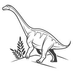 tyrannosaurus dinosaur vector illustration © Rabiul