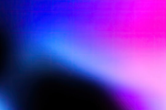Abstract vibrant gradient with hues of blue, magenta, and pink. Blurry transition from dark to light - Powered by Adobe