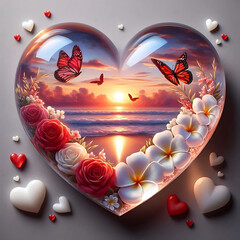 Heart of Sunset Dreams
