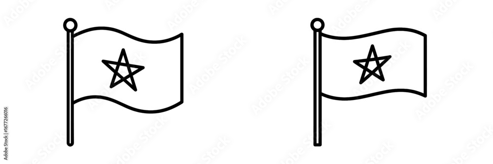 Poster abstract background with scattered dots and lines
