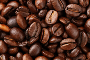 Obraz premium coffee beans background
