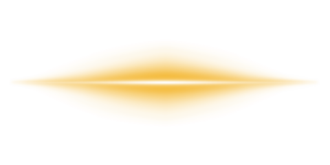 Transparent golden yellow neon glowing light rays beam with radiant shine flare shimmer line effect futuristic streak luminous energy glow abstract background