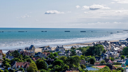 Arromanches d'en haut