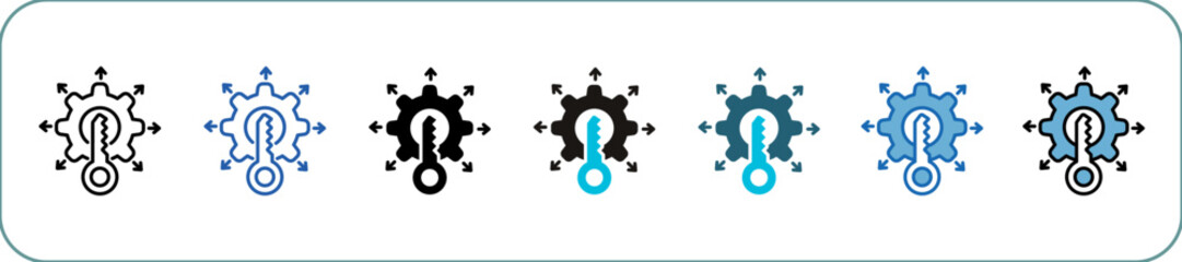 Opportunity Icon Pack Multistyle Editable Stroke