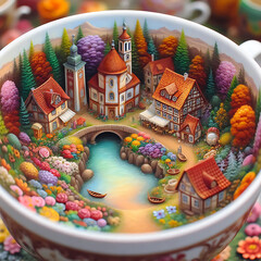 The Enchanted Teacup Village