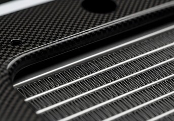 F1 radiator fins designed for maximum cooling efficiency and performance.