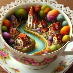 The Enchanted Teacup Village