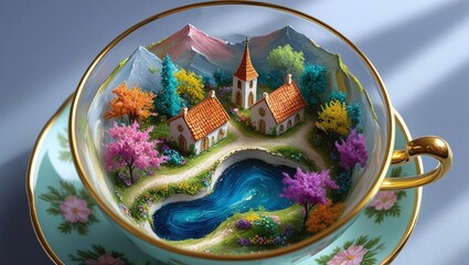 The Enchanted Teacup Village