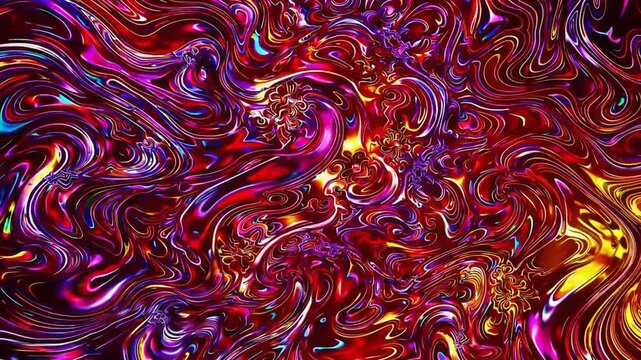 abstract background design featuring Asian inspired flare with dynamic shapes and colors