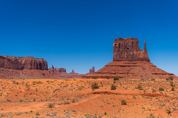 Stagecoach Formations in Monument Valley Scenic Landscape