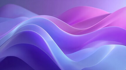 Fototapeta premium Smooth flowing pastel gradient waves in a minimal abstract style, clean modern motion graphics loop, cinematic background animation for creative intros and logo reveals