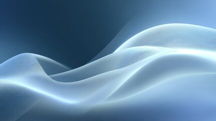 Minimal abstract motion graphics with smooth gradient waves in soft pastel tones, modern clean intro animation, stylish background for logo reveal or opener design