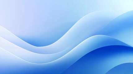 Obraz premium Minimal abstract motion graphics with smooth gradient waves in soft pastel tones, modern clean intro animation, stylish background for logo reveal or opener design