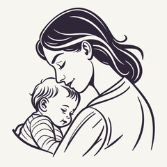 mother and daughter