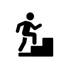 Stair Climbing Exercise Icon