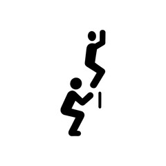 Box Jump Exercise Icon