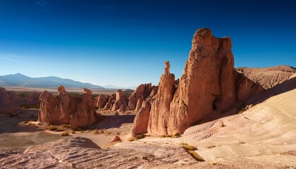 Fototapeta premium italia perdida rock formation valle de rocas ciudad italia in southern bolivia