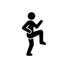 High Knees Cardio Icon