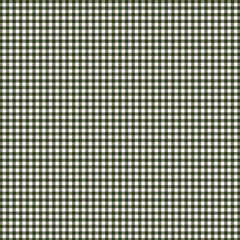 Dark Green and White Gingham Pattern