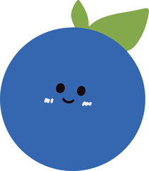 Healthy Fresh Fruits Vector Illustration