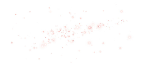Red Sparkles with Shimmering Dust and Glowing Light Effect