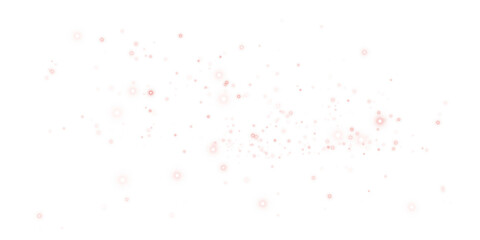 Festive Red Dust Shine with Glow, Star Sparkles and Celebration Effect