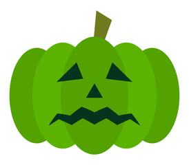 可愛いハロウィンのカボチャのイラスト アイコン イラスト シンプル ベクター素材